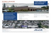136th Office Park - Lease Flyer - AGM Inc. · 1800 136th Place NE Bellevue, WA 98005 Office Space 1800 2nd Floor FOR LEASE Suite Square Footage Availability 200 360 Immediately 212