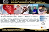 Hospices Co//ege LONDON King's College London I … of progressive incurable diseases, asses symptoms, and to critically appraise evidence of their management. Our world-leading experience