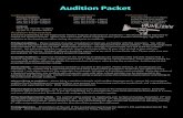 Urinetown Audition Packet - Tipp City · and you will also be asked to complete cold readings from the script in a group. ... sent to Urinetown, even if it has dire consequences for
