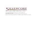 SILVERCORP METALS INC. · The unaudited interim consolidated financial statements of Silvercorp Metals Inc. (the “Company”) for the three and six months ended September 30, 2009