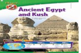 Chapter 2: Ancient Egypt and Kush - …scleaver.weebly.com/uploads/3/7/5/8/37584529/chapter_2_section_1.pdfSphinx and pyramid in Giza, Egypt Ancient Egypt and Kush c. 3100 B.C. Narmer