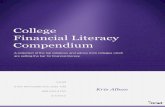 Financial Literacy Compendium: Ideas and Advice from ... · Financial Literacy Compendium ... financial literacy at the time, ... Trading Program. During the program, ...