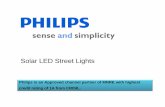 Solar LEDSolar LED Street LightsStreet Lightsmidaselectricals.com/downloads/Lighting/Solar/Client_Presentation... · Microsoft PowerPoint - Presentation_General_solar street light