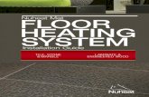 Nuheat Mat FLOOR HEATING SYSTEM - WarmYourFloor · If test readings do not pass requirements at any point of the installation, halt ... 13 SECTION FLOOR HEATING SYSTEM Nuheat Mat