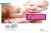 STEP FORWARD IN NEWBORN SCREENING - PerkinElmer · The GSP Neonatal 17a-OH-progesterone assay is intended for the quantitative determination of 17OHP in dried blood spot specimens