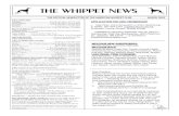 THE WHIPPET NEWS - Home | American Whippet Clubamericanwhippetclub.net/sites/default/files/03_2010 Whippet News_0.pdf · Work/The-Last-Vet/1 2. ... Jeff Lipps & Kay Nieren-garten.