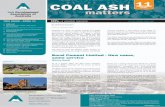 THIS ISSUE - Ash Development Association of Australia€¦ · to use fly ash concrete caused consternation to the ... test program into the durability aspects of FA ... The Use of