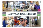 HALF YEAR RESULTS 2013 - Home – Bunzl plc YEAR RESULTS 2013. ... share up 10%* 2013 Half Year Results Presentation ... Fi i l T k R dFinancial Track Record Revenue (£bn) 46 4.8