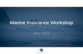Marine Insurance Workshop - Norwegian Hull Club · BBU ”AKITA” IMO No 9000703 BBU ”ARAGON ... Marine Insurance Plan of 2013, Part One and Chapter 10 – 13 but deductibles as