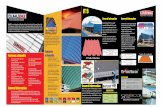 MRM (Final Brochure) (Final edited) copy - RoofingAfrica (Final Brochure).pdf · Galvanized iron sheets. ... LENGTHS & WIDTHS Any length from 1.0m in 50mm steps ... MRM (Final Brochure)