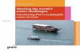 Meeting the world’s water challenges - PwC Network... · Meeting the world’s water challenges ... • A summary of some of the challenges of effectively managing water resources,