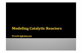 Reaction# - WordPress.com · LHHW Kinetics# Sensitivity# Analysis Pseudo Steady#State Analysis Elementary# reaction# mechanisms# Packed#Bed#Reactors#are#common,#we#can#model#them#