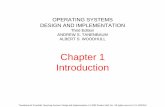 OPERATING SYSTEMS DESIGN AND IMPLEMENTATIONjupiter.plymouth.edu/~wjt/OpSys/TanenbaumSlides/Ch1.pdf · Tanenbaum & Woodhull, Operating Systems: Design and Implementation, (c) 2006