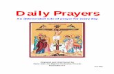 Daily Prayers - Saint John the Baptist Christian Orthodox ...saintjohnorthodox.org/Daily Prayers.pdf · Daily Prayers An abbreviated rule of prayer for every day ... up this morning
