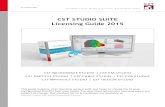 CST STUDIO SUITE Licensing Guide 2015 · 31-January-2015. CST STUDIO SUITE Licensing Guide 2015 . This guide explains what licensing options exist and helps to choose the license