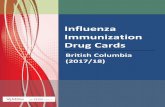Influenza Immunization Drug Cards - Kroll Immunzation Drug Cards_BC.pdf · Influenza Immunization Drug Cards - BC (2017/18) 5 Agriflu Influenza Vaccine - Pack Size 5 Before you begin