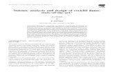 Seismic analysis and design of rockfill dams: state-of …ssi.civil.ntua.gr/downloads/journals/1992-SDEE_Seismic analysis and...Theoretical methods for estimating the dynamic response