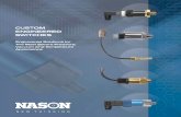 CUSTOM ENGINEERED SWITCHES - Quality Hydraulics custom engineered switches, offers proven reliability and unmatched customization. Parts made by Nason are used around the globe in