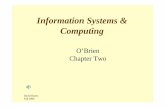 Information Systems & Computing - staff.uob.edu.bhstaff.uob.edu.bh/files/781231507_files/ch2.pdf · Information Systems & Computing O’Brien ... Case 3: CDW, Harrah’s Entertainment