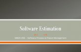 SWEN 256 Software Process & Project Managementswen-256/slides/SWEN256-9-SoftwareEstimation.pdfo Feasibility study and/or SOW ... Disadvantages o Difficult to repeat ... o Procrastination