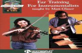 Learning Discs 6 CDs Ear Training For Instrumentalists ...images.miretail.com/LMS/Content/6/9/692400C7-BEAF-4266-9129-9065...Ear Training For Instrumentalists taught by Matt Glaser