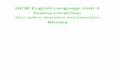GCSE English Language Unit 2 - Amazon Web Servicesresource.download.wjec.co.uk.s3.amazonaws.com/vtc/2014-15/Sams... · GCSE English Language Unit 2 . Reading and Writing: Description,