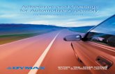 Adhesives and Coatings for Automotive Assembly · Driving you to productivity with advanced adhesive chemistry. The hot melt used for this flange sealing processprocesses, has been