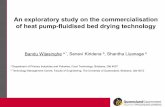 An exploratory study on the commercialisation of heat …era.daf.qld.gov.au/562/1/Bandu_AIFST_Presentation-sec.pdf · An exploratory study on the commercialisation ... on the commercialisation