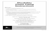 Disability Claim Filing Instructions - Amazon Web Servicesuba-ebc.resources.documents.s3.amazonaws.com/4764… ·  · 2011-07-28Disability Claim Filing Instructions ... Submit the