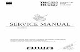 SERVICE MANUALdiagramasde.com/diagramas/telefonos/TN-C526.pdf ·  · 2010-10-12This Service Manual is the “Revision Publishing” and replaces “Simple Manual ... S2-901-8G1-000