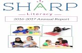 Dear Friends and Supporters of SHARP Literacy, · Evan and Marion Helfaer Foundation Mr. and Mrs. Joel R. Huffman ... Mr. and Mrs. David Lubar The Marcus Corporation Mr. and Mrs.