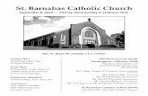 23rd Sunday in Ordinary Time - St. Barnabas Catholic … 23, 2015 · St. Barnabas Catholic Church September 6, 2015 — Twenty-Third Sunday in Ordinary Time Rev. Fr. Bryan W. Jerabek,