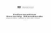 Information Security Framework - University of Waikato ·  · 2016-08-02Information Security Standards Framework Related Documents The University of Waikato Information Security