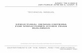 TM 5-809-6 Structural Design Criteria for Structures … TM 5-809-6 AIR FORCE AFM 88-3, CHAP. 6 TECHNICAL MANUAL STRUCTURAL DESIGN CRITERIA FOR STRUCTURES OTHER THAN BUILDINGS APPROVED