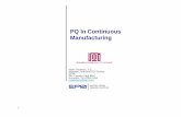 LPQI PQ in Continuous Manufacturing (NXPowerLite)s3.amazonaws.com/zanran_storage/ · 1 PQ In Continuous Manufacturing Mark Stephens, P.E. Manager, Industrial PQ Studies EPRI 942 Corridor