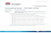 Technical Note - TN 083: 2016 - Transport for NSW · Technical Note - TN 083: 2016 . ... Description of ML TI21 Track Circuit ... Basic Operation ...