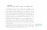 Chapter III Finance for sustainable development - …€¦ ·  · 2017-01-17Chapter III Finance for sustainable development ... and the increase of geopolitical risks make raising