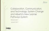 Alberta’s New Learner Pathways System (LPS) - PCCATpccatweb.org/media/1305/a1-alberta-new-learner-pathways.pdf · including development of Alberta’s new Learner Pathways System