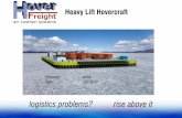 Heavy Lift Hovercraft - Hover Freight 2017v1.pdf · Heavy Lift Hovercraft logistics problems? rise above it Presenter email Date: Jan 2017