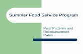 Summer Food Service Program - Maine.gov Food Service Training Budgets & Program Management 2012 Budget l Administrative planning tool l Establishes actual categories of costs to be