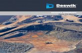 MODULE SUMMARY Open Pit Metals - Deswik · MODULE SUMMARY Open Pit Metals. page 2 TABLE OF CONTENTS Deswik.AdvOPM Advanced Open Pit Metals Deswik.OPDB Open Pit Drill & Blast Deswik.Blend