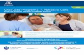2018 Graduate Programs in Palliative Care - Microsoft · Graduate Programs in Palliative Care ... qualification in medicine, nursing or allied health which is recognised by The University