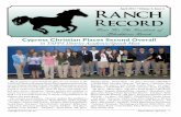 Ranch Record April 2011 • Volume 5, Issue 4 Ranch… · ... April 2011 1 Ranch Record April 2011 • Volume 5, Issue 4 News For The Residents of Blackhorse Ranch Ranch Record ...