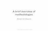 A brief overview of methodologies - CERNAcerna-ethics-allistene.org/digitalAssets/32/32240_Cerna... ·  · 2017-07-22A brief overview of methodologies Alexei Grinbaum ... (including
