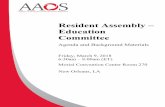 Resident Assembly – Education Committee - AAOS · Committee List Roster by Committee Member - As of 26-Feb-2018 Primary Committee Contact Resident Assembly - Education Committee