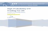 High Probability ETF Trading For All - Amazon Web Serviceshpetff.s3.amazonaws.com/High_Probability_ETF... · High Probability ETF Trading For All Version 2.6 Strategy Report Chris