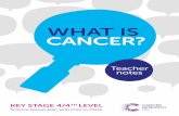 WHat is cancer? - Cancer Research UK · • What is cancer animation • background notes causes of cancer – discussion 5 mins • Cancer is the result of damage to our DNA.Published
