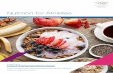Nutrition for Athletes - hub.olympic.org for Athletes – A pratial guide to eating for health and performane 1 Nutrition for Athletes A practical guide to eating for health and performance