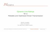 Dynamic Line Ratings for a Reliable and Optimized Smart ...electriconf/2011/pdfs/Nexans_CMU... · for a Reliable and Optimized Smart Transmission ... carrying capacity of individual