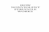 HOW NONVIOLENT STRUGGLE WORKS - Albert Einstein … · how nonviolenT sTruggle works x prefaCe standing of political power, methods of action, and dynamics of change. When put together